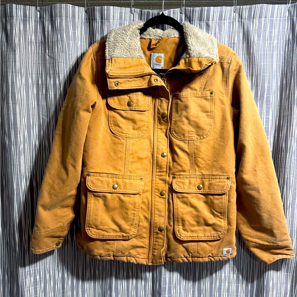 Carhartt Woman’s Duck Field Jacket Sz Medium